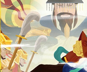 The Cowherd and the Girl Weaver / El pastor de vacas y la niña